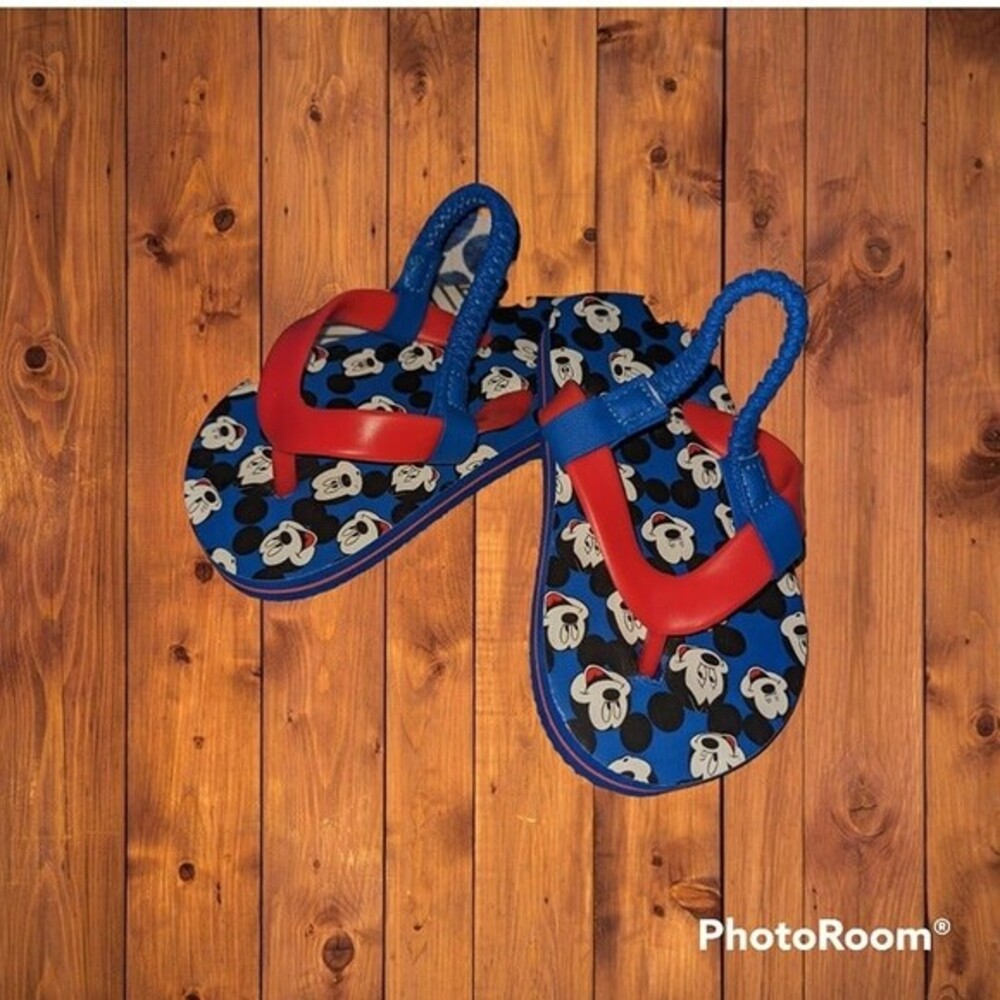 Mickey Mouse Infant Flip Flops Size 5/6